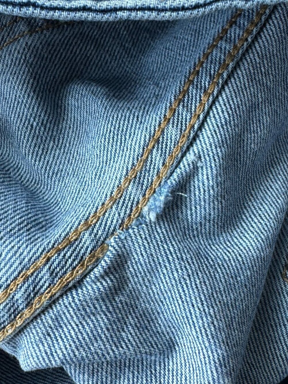 Zara TRF Wide Leg Mid-High Rise Jeans Size 2 Medium Blue Wash Baggy Denim - Picture 10 of 16